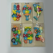 Load image into Gallery viewer, Montessori Educational Wooden Puzzle Christmas Kids Toy