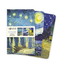 Load image into Gallery viewer, Vincent Van Gogh Set of 3 Mini Notebooks
