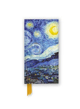 Load image into Gallery viewer, Vincent Van Gogh: Starry Night Slimline Notebook