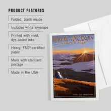 Load image into Gallery viewer, GREETING CARD Hawaii Volcanoes National Park Mauna Loa