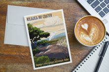Load image into Gallery viewer, NOTECARD Kilauea Iki Hawaii Volcanoes National Park