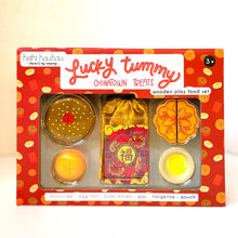 Load image into Gallery viewer, Lucky Tummy Chinatown Treats Wooden Play Food Set