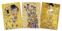Load image into Gallery viewer, Gustav Klimt: Set Of 3 Standard Notebooks