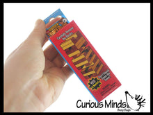 Load image into Gallery viewer, MINI Wood Topple Towers Game - Stacking Blocks Challenge - Desktop Table Novelty Game