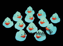 Load image into Gallery viewer, Tiny 1.5" Glow in the Dark Rubber Duck