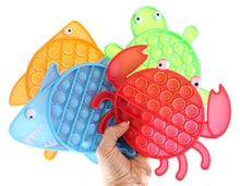 Load image into Gallery viewer, 1 Ocean Shaped Bubble Pop Fidget Toy