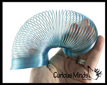 Load image into Gallery viewer, 2.4" Metal Colored Magic Spring Coil Toy - Sensory Fidget