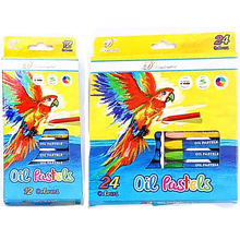 Load image into Gallery viewer, Color Oil Pastel Set, Assorted Sets of x12 pastels and x24