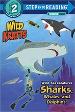 Load image into Gallery viewer, Wild Sea Creatures: Sharks, Whales and Dolphins! (Wild Kratts) (Step into Reading) by Chris and Martin Kratt