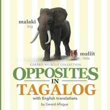 Load image into Gallery viewer, Opposites in Tagalog: With English Translations by Gerard Aflague