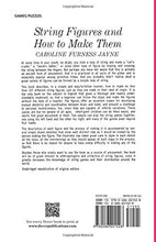 Load image into Gallery viewer, String Figures and How to Make Them: A Study of Cat's Cradle in Many Lands by Caroline F. Jayne