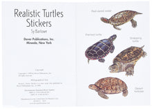 Load image into Gallery viewer, Little Activity Books Realistic Turtles Stickers by Sy Barlowe