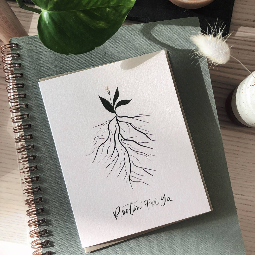 Rootin' For Ya Greeting Card