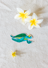 Load image into Gallery viewer, Hibiscus Honu Sticker
