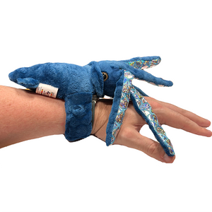 Squid Plush Stuffed Animal with Slap Bracelet