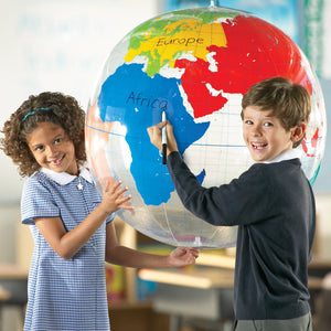 Inflatable Labeling Globe