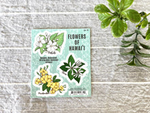 Load image into Gallery viewer, Flowers of Hawai'i Sticker Sheet  SET B
