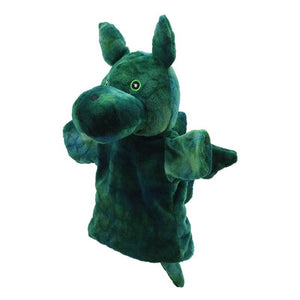 Eco Animal Buddies Hand Puppet - Dragon (Green)