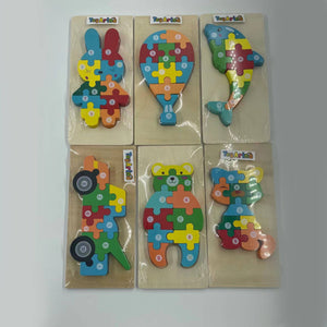 Montessori Educational Wooden Puzzle Christmas Kids Toy