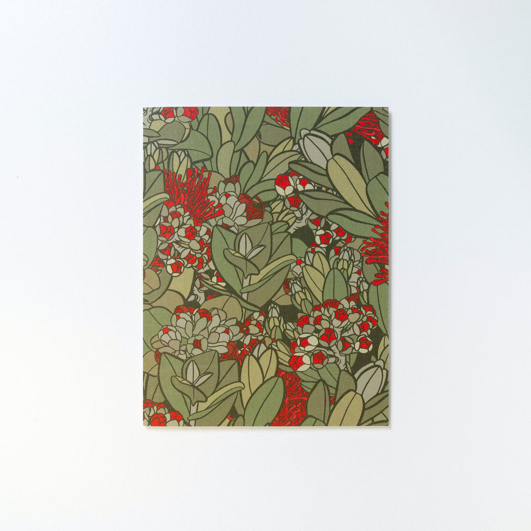 Mohala Ohia Lehua Blank Greeting Card