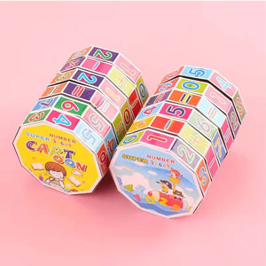 Mathematics Magic Cylinder Puzzle Kids Toy