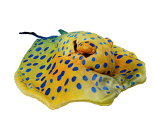 Load image into Gallery viewer, Green Stingray 21&quot; Plush Aquatic Stuffed Animal
