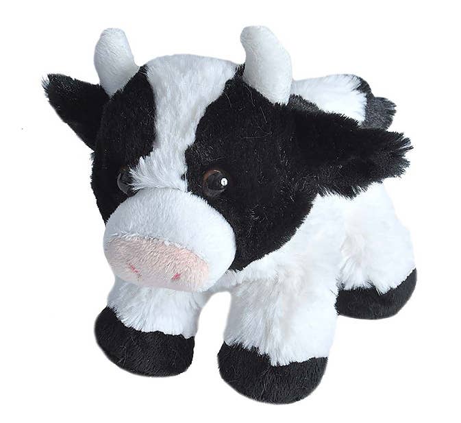 Hug'Ems-Mini Cow Stuffed Animal 7