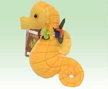 IG Hawaiian Collectibles Small Plush - Passport Seahorse