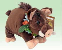 IG Hawaiian Collectibles Small Plush - Passport Boar, Luana the Hawaiian Pig