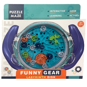 Gear Labyrinth Hand-Held Puzzle Maze, 2 Color Options