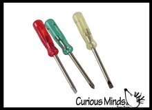 Load image into Gallery viewer, Mini Screwdriver Set - Functional Tool Keychain
