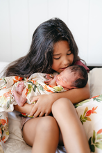 Load image into Gallery viewer, Hawaiian Liko Lehua Bamboo Muslin Swaddle Blanket
