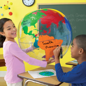 Inflatable Labeling Globe