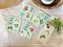 Load image into Gallery viewer, Flowers of Hawai'i Sticker Sheet  SET B
