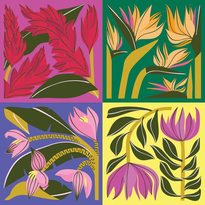 Tropical Bloom By Traci Yoshiyama 500 Piece Puzzle