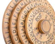 Load image into Gallery viewer, Wheel of Words - Bamboo Spelling Game
