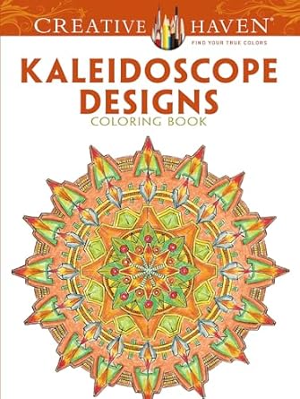 Kaleidoscope Designs Coloring Book by Lester Kubistal