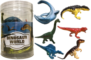 Dinosaur World Dino 3" Plastic Figurine Collections