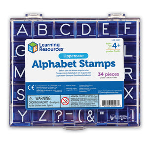 Uppercase Alphabet & Punctuation Stamps