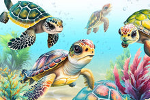 Load image into Gallery viewer, Flippin Awesome Sea Turtles - Marine Life
