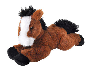 Ecokins-Mini Horse Stuffed Animal 8"