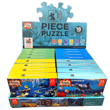 Load image into Gallery viewer, Underwater Puzzle Display Set of 16, Assort x4 Ocean Puzzles
