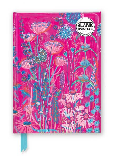 Lucy Innes Williams: Pink Garden House Blank Journal
