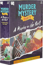 Load image into Gallery viewer, A Murder on the Grill, Mystery DInner Party Game
