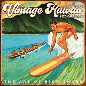 2025 Vintage Hawai'i Wall Calendar