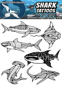 Shark Temporary Tattoos