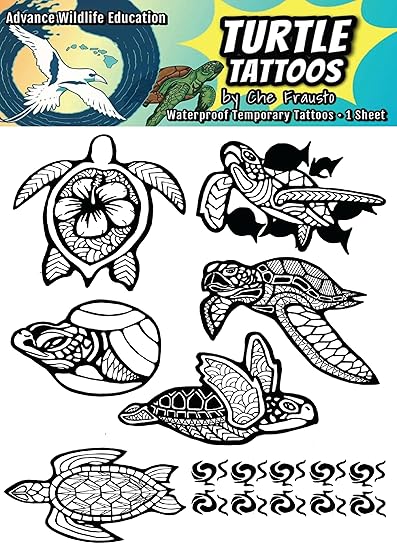 Turtle Temporary Tattoos