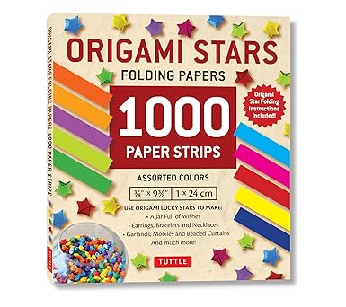 Origami Stars Folding Papers