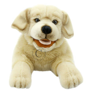 Playful Puppies Hand Puppet - Labrador (Yellow)