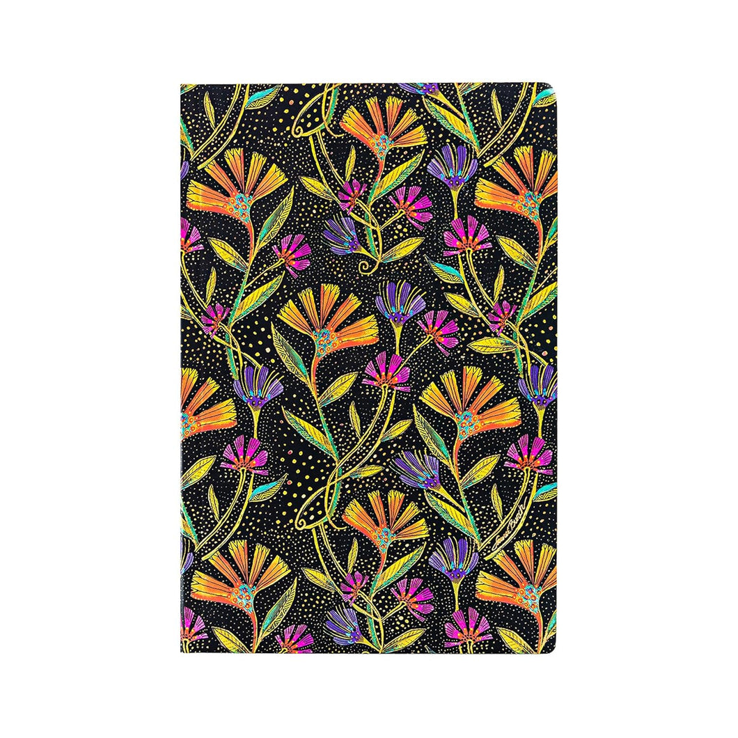 Wild Flowers Lined Journal